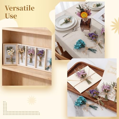 24 Mini Ramos de Flores Secas para Decoración miniatura 5