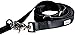 PetTec Hundeleine 2m Führleine für Hunde bis 60kg, leichte Trainingsleine/Ausbildungsleine/Trekkingleine verstellbar aus TRIOFLEX (ähnl. Biothane), wasserabweisend, Dog Lead (Schwarz)