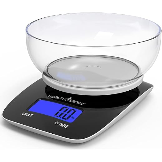 HealthSense Chef-Mate KS 33 Kitchen Scale