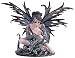 StealStreet Black Water Fairy with Baby Dragon Collectible Figurine Decor Statue