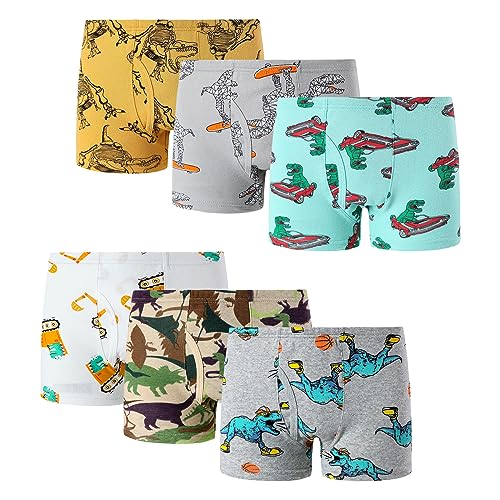 Little Boys' Cotton Brief Soft Underwear Multipack