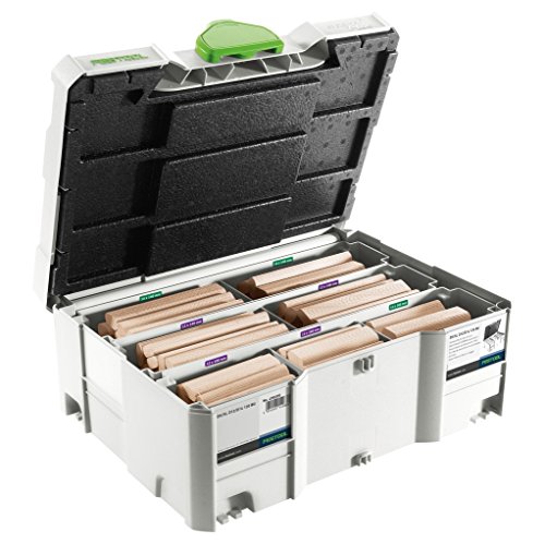 Festool 498205 XL 12/14mm Domino Tenon Assortment, Gray