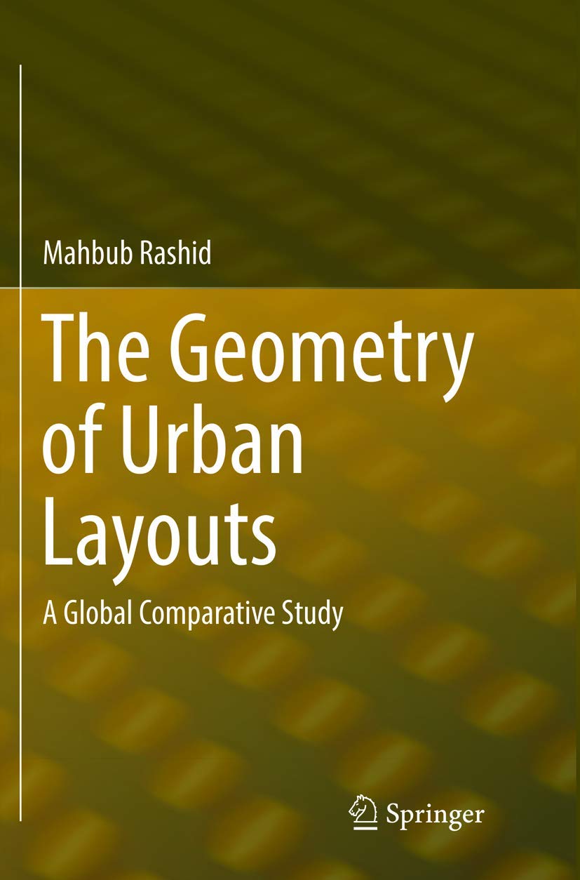 Geometry of Urban Layouts: beau livre d'architecture et de morphologie urbaine