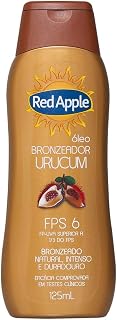 Red Apple Bronzeador Urucum Óleo FPS6, Branco