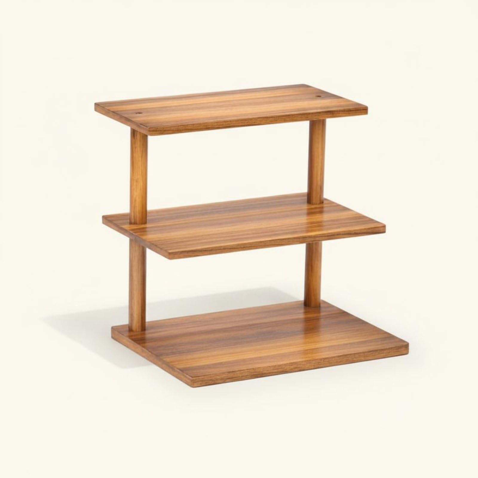 Scaffale da Cucina Mensola Ripiano Supporto in Legno Massello Organizzatore da Tavolo per Dessert E Spezie con Struttura Aperta Adatto per Cucina Pranzo Soggiorno, Grande