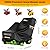 HICOVER Snow Blower Cover - 1200D Snowblower Covers Heavy Duty Waterproof Zipper Reflective Strips Universal Fit for EGO, Honda, Ryobi, Cub Cadet, Ariens, Troy Bilt, Snow Joe, Toro and PowerSmart