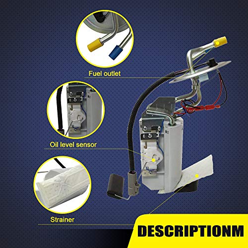 image for TOPSCOPE Fuel Pump Sender Assembly SP2007H for 1991-1996 Ford F Super 