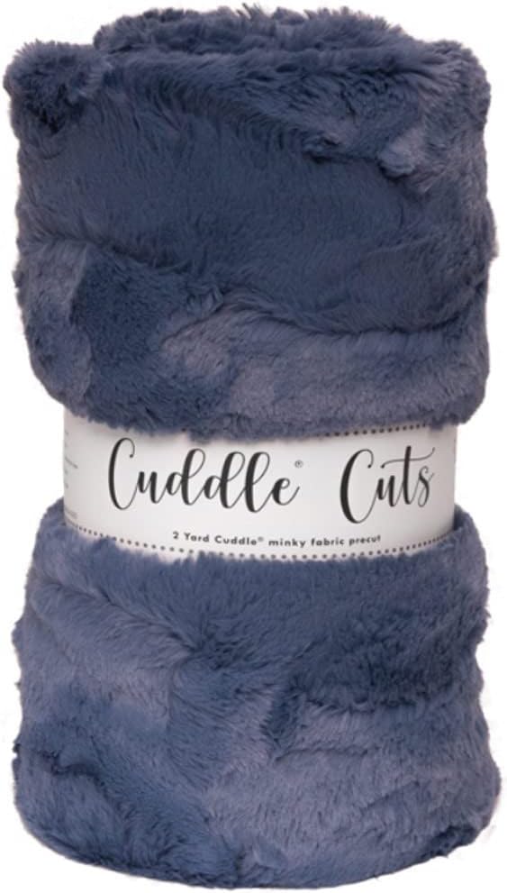 Luxe Cuddle - Hide, Jeans- 2yd cut