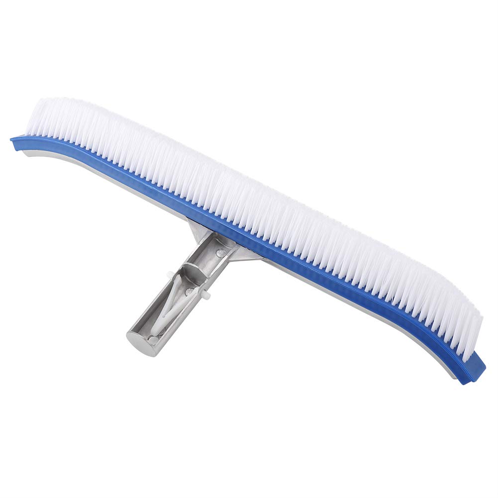 Caredy Defult Swimming Pool Brush, Telescopic Cleans Brush Pole Pool Broom Head Walls Tiles And Floors Effortlessly Sleek Design & Strong Bristles