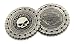 Harley-Davidson Skull/Bar & Shield Chain Challenge Coin, 1.75 inch 8005184
