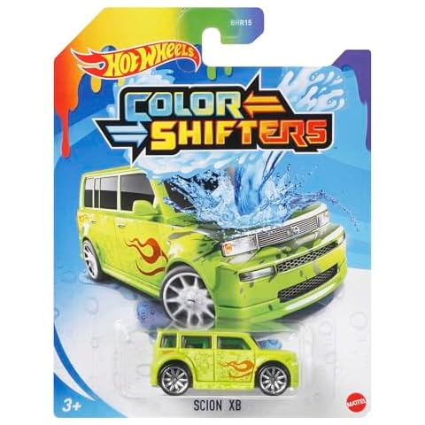 Hot Wheels Toy Car, 1:64 Scale Color Shifters Vehicle with Repeat Color Change in ICY Cold or Very Warm Water (Styles May Vary) Cover