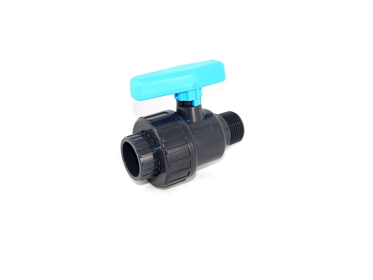 VALVOLA SFERA BI-STOP PVC INCOLLARE 110 MM Valvolame in PVC PLASSON 1220110