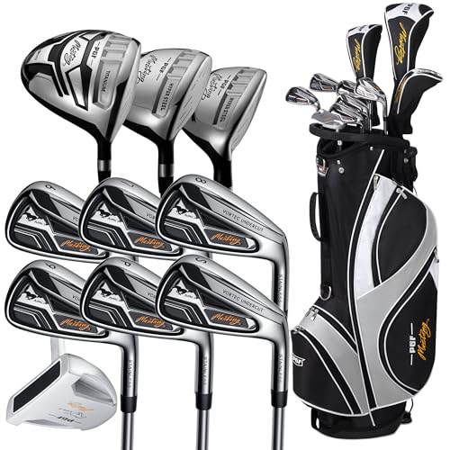 PGF Men's Mustang MK7 Complete Golf Club Package Set [Hand: