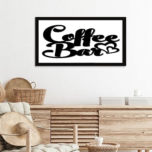 Panneau mural rustique en bois pour table de café et cuisine - 7
