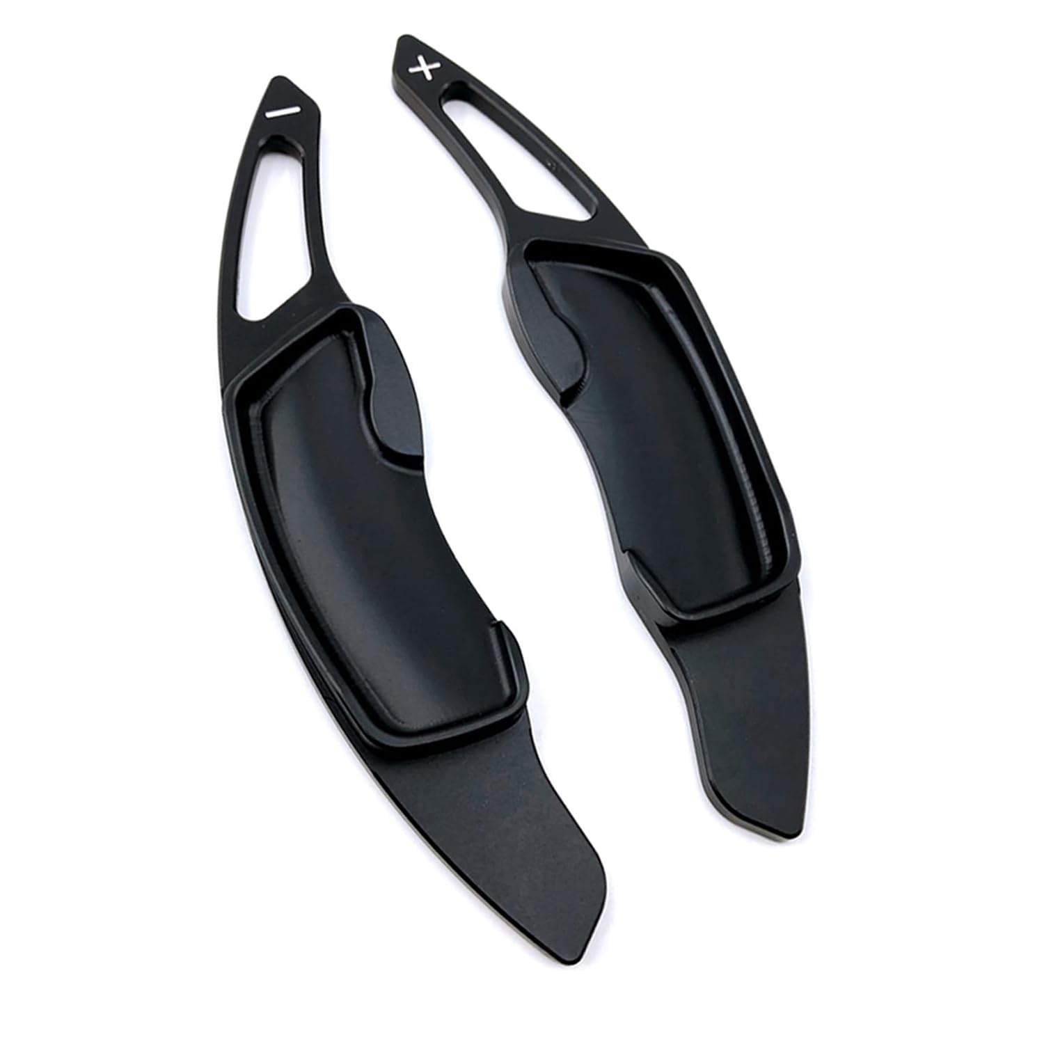 Aluminum Alloy Paddle Shift Steering Wheel Shifter Extension for Subaru Impreza WRX Legacy XV Crosstrek Forester Legacy WRX Ascent BRZ Scion FR-S GT86(Black)