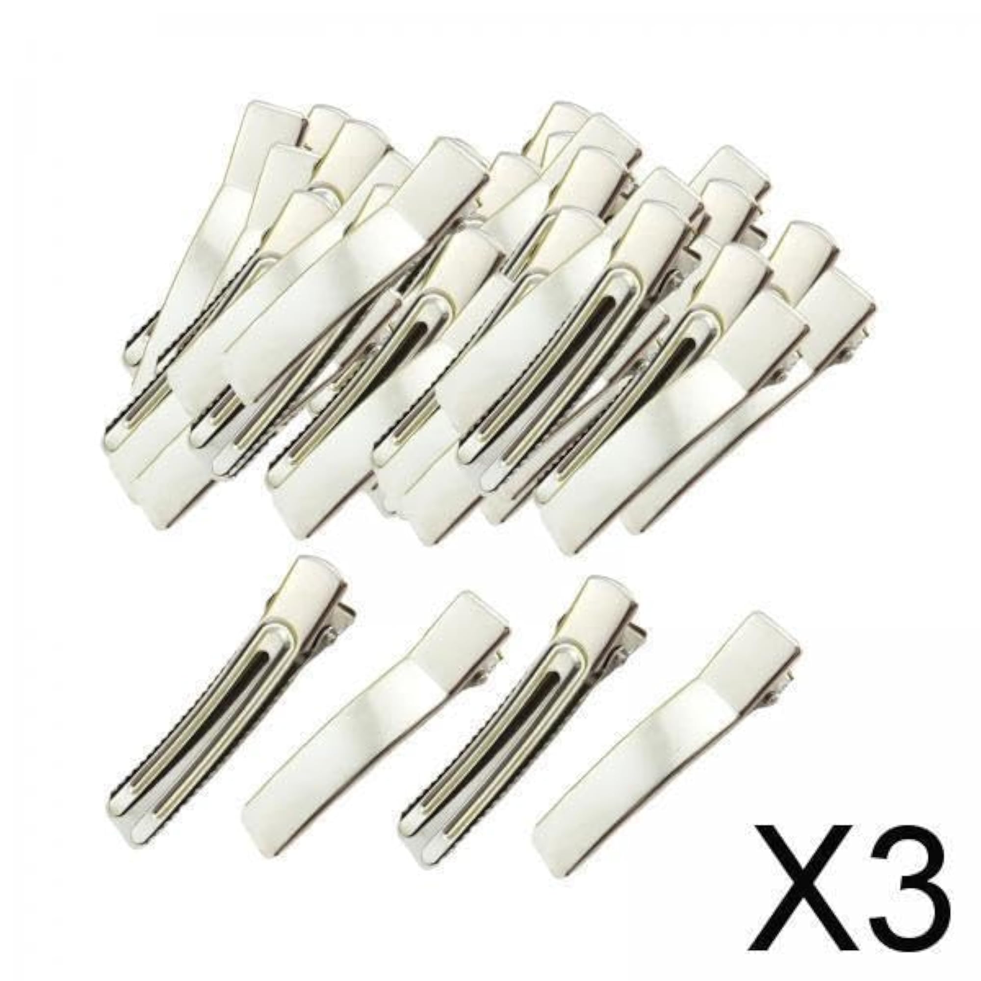 3x50 Pieces Alligator Hair Clips for DIY Projects