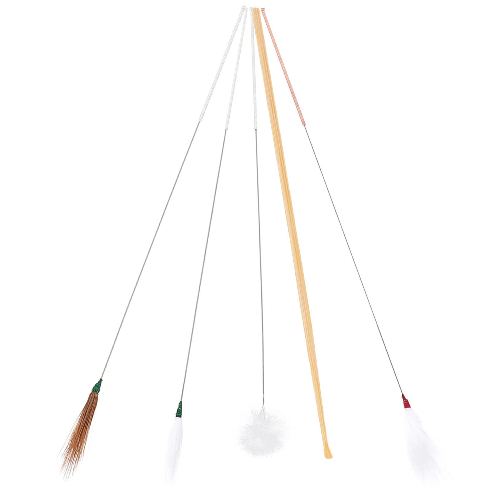 Disposable Earwax Removal Kit 5pcs Set with Silver Needle Plume Sticks and Scoop Ear Cleaning Tools for Personal