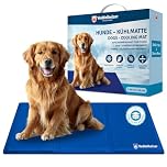 Veddelholzer Tapis rafraîchissant (XL) pour Chien Extra épais, résistant aux Rayures, Auto-refroidissant sans électricité, Parfait pour l'été et Les Voyages pour Chiens de Petite, Moyenne et Grande