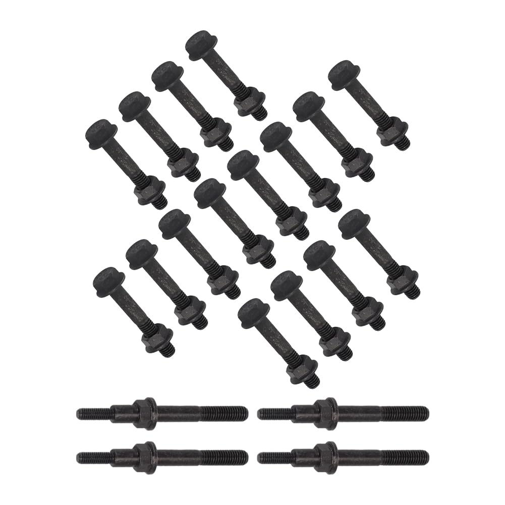 AUTOVIC Cylinder Head Cam Cap Bolts Partial Kit Compatible with Honda Acura B16 B18 GSR VTEC 20PC