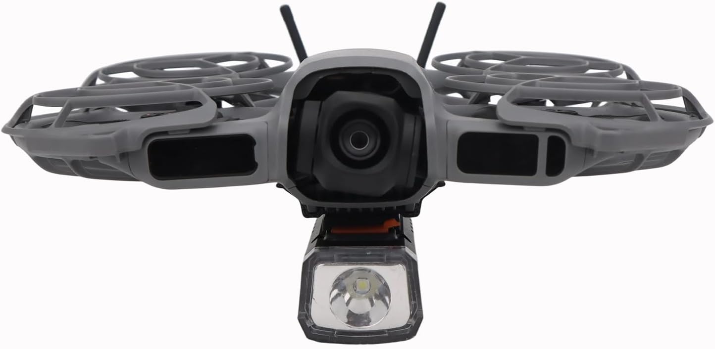 Neo 2 Night Flight Light for DJI Neo 2 Accessories, Rechargeable LED Night Flying Lights Anti-Collision Warning Light Drone Light Landing Gear Protector with USB-C Charging Cable