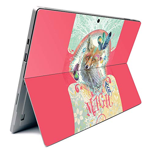Image of MightySkins Carbon Fiber Skin for Microsoft Surface Pro 7 - Fox Magic | Textured Carbon Fiber Finish | Easy to Apply, Remove, and Change Styles | Made in The USA