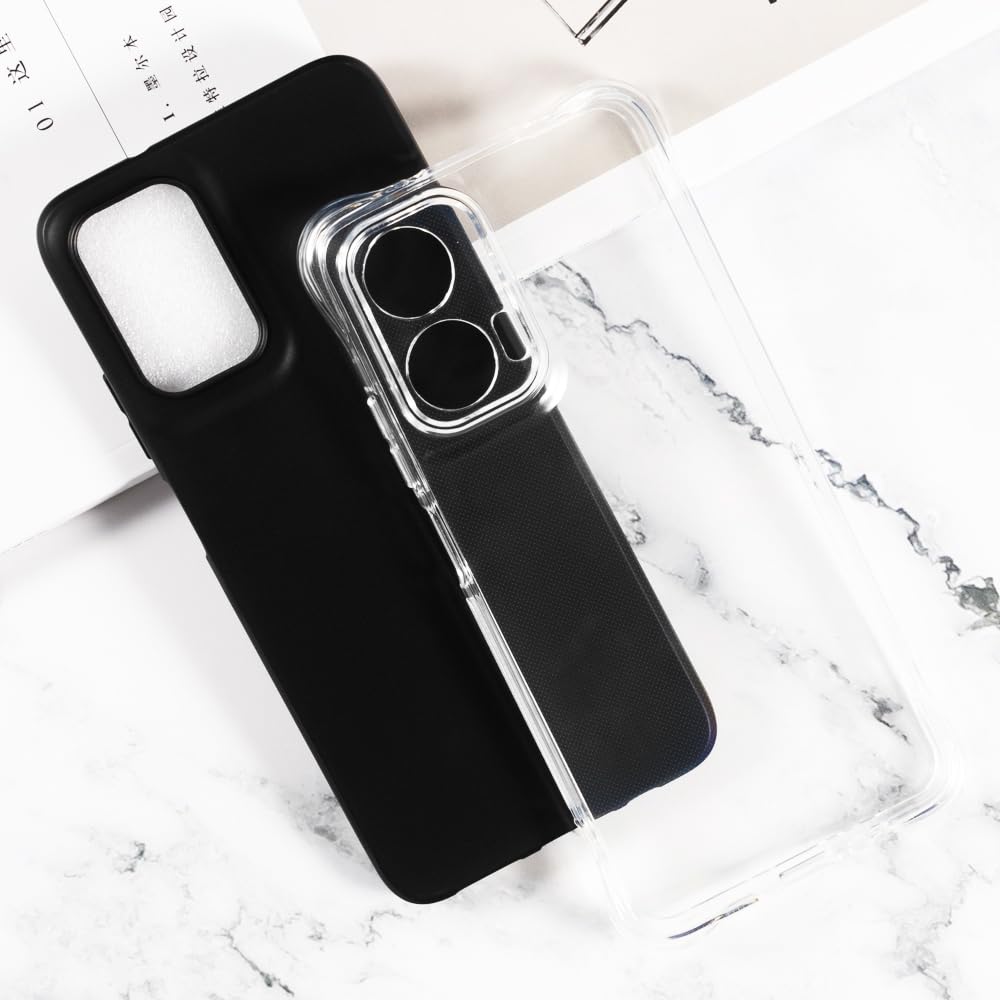 Custodia 2 In 1 Per Motorola Moto G35 – Cover TPU Morbida + Pellicola In Vetro Temperato – XS40