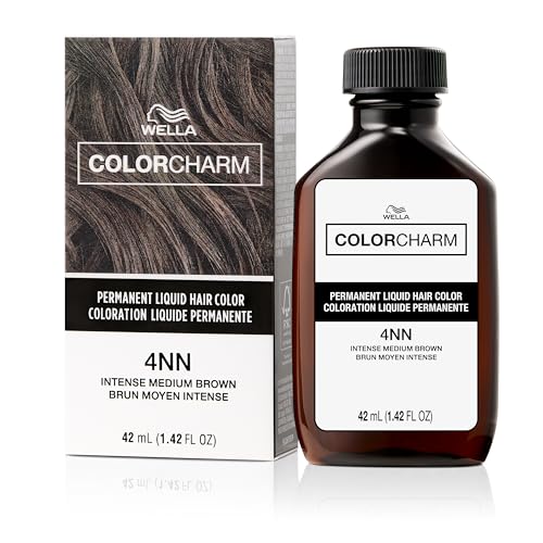 Image of WELLA Color Charm Permanent Liquid Hair Color for Gray Coverage, Brown