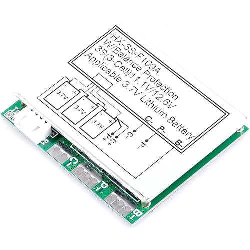 UG LAND INDIA Store UG LAND INDIA 3S 100A BMS PCB 11.1V 12.6V 3 Cell - Image 5
