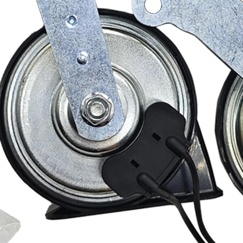 MagiDeal Dual High Low Note Electronic Horn Metal CJ5Z-13832-a High Performance Accessory Sturdy Easy Installation Spare Parts Replace