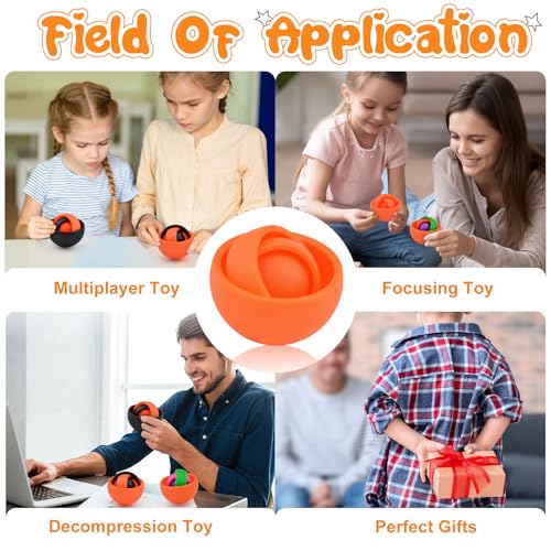 Image of Fidget Toys Adults Pack, Fidget Spinner Set for Kids, Sensory Toys Boys Girls Teens Christmas Stocking Stuffers Party Favors, ADHD Autism Stress Relief Finger Toys, Gift for New Year