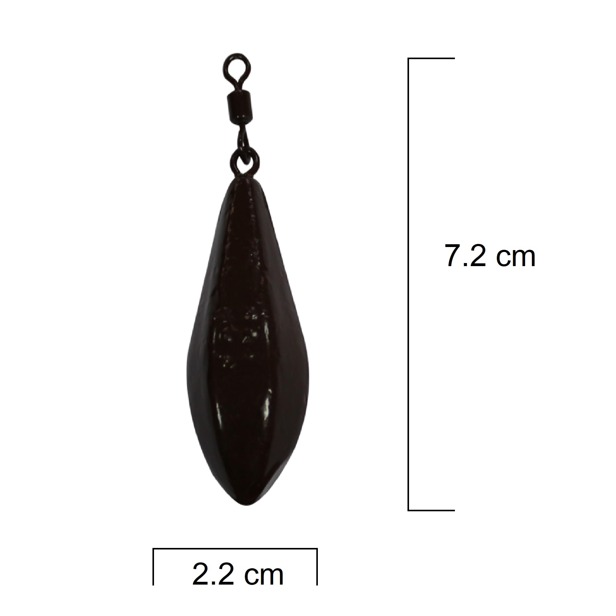 Plomos Pesca Long Cast 5x120g - Plomos de Pesca con Pesca Giratorio - Plomo Pesca Carpa - Carpfishing Pesca Accesorios - Fishing Kit de Pesca Completo Mar - Aparejos de Pesca Fondo