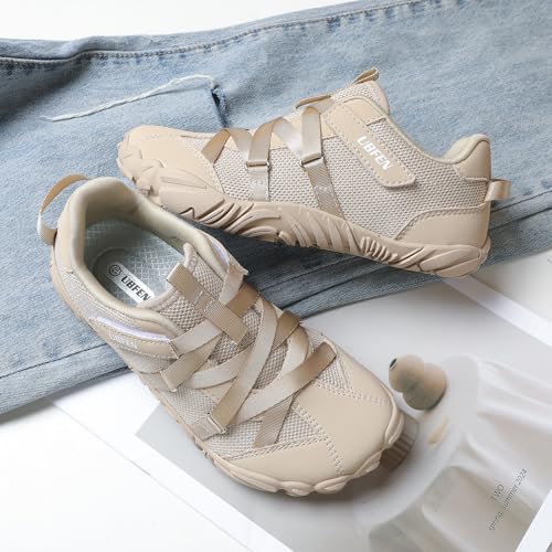 Image of UBFEN Kids Barefoot Shoes Zero Drop Wide Toe Box Sneakers for Boys Girls | Hook&Loop, Lightweight, Breathable, Suitable for Hiking, Walking, Tennis, Running, Daily Wear, Toddler, Little Kid, Big Kid