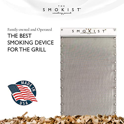 The Smokist Smoking Pouch para Parrilla de Acero Inoxidable miniatura 6