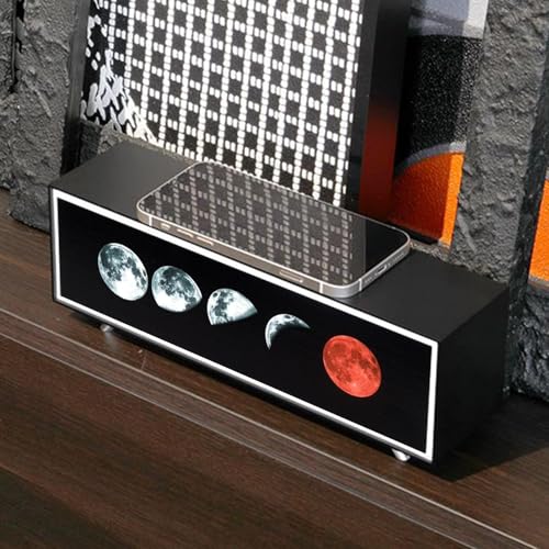 Lampe de bureau avec chargeur sans fil et veilleuse d'ambiance design - 3