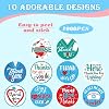 Thenshop 1000 Pcs Nurse Thank You Labels Healthcare Workers Roll Stickers Labels Round Nurse Stickers 1.2 Nursing Stickers Nurses Appreciation Decals for Nurse Week Doctors Envelopes Sealing Gift