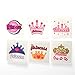 144 Princess Party Tattoos