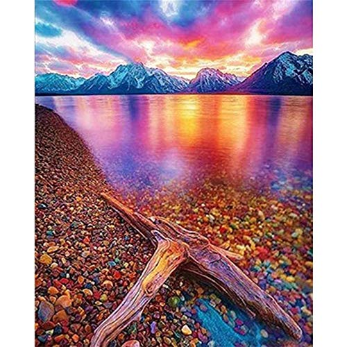 Kit Diamant Peinture 5D paysage 40x80cm grand format pour broderie mosaïque adulte