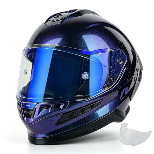 Trnzoptcy Full Face Motorcycle Helmet