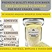 Powdered Pine Gum Rosin 1 Lbs, Natural Pine Rosin, Pine Resin for Beeswax Wraps, Pine Sap, Rosin for Beeswax Wraps, Rock Rosin, Rosin for Dancers, Base Ball, Gym, Rodeo and DIY Projects.