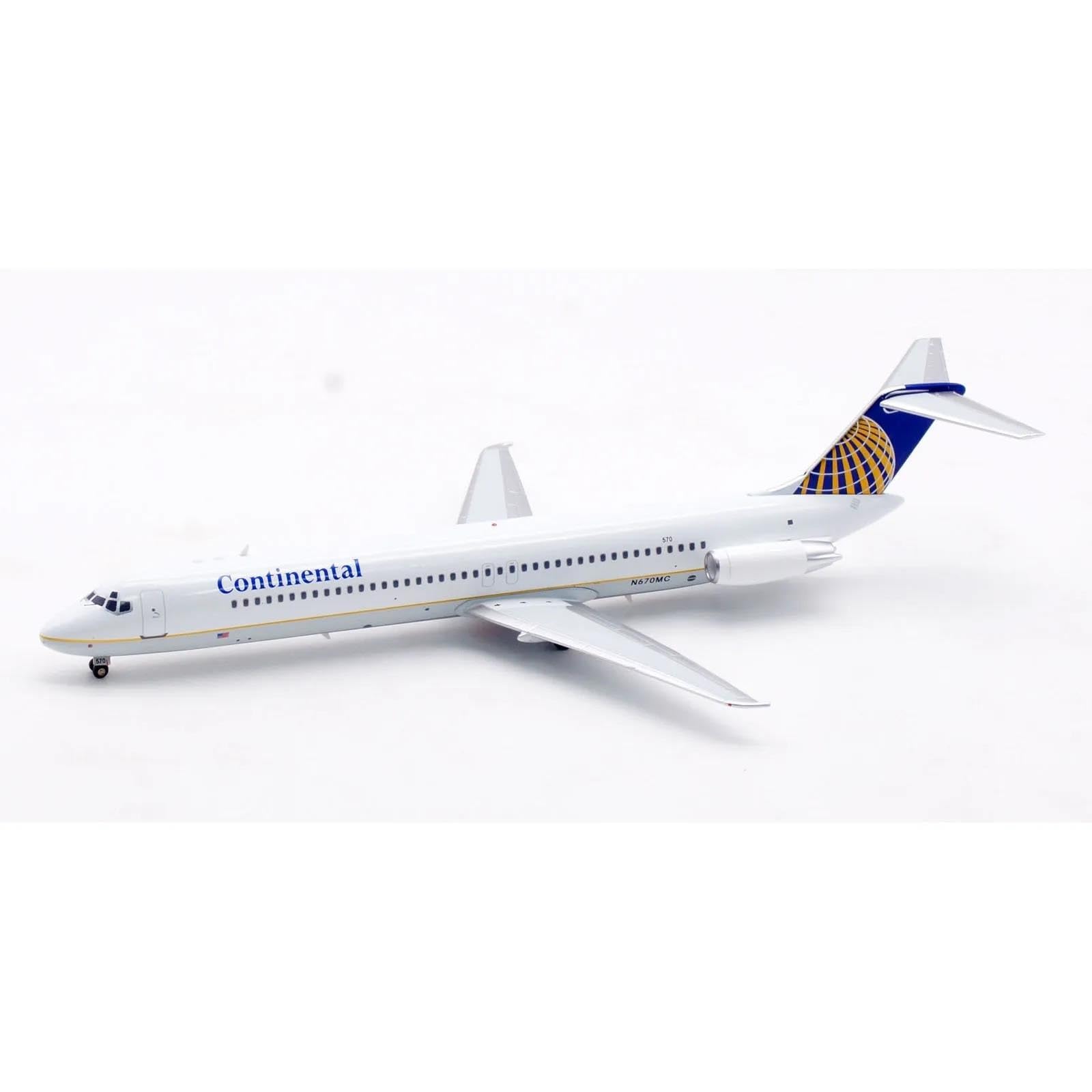 Model samolotu metalowy Model samolotu 1:200 dla CONTINENT McDONNELL Douglas DC-9-51 odlewany model samolotu odrzutowy Model kolekcjonerski zestaw skala Model samolotu