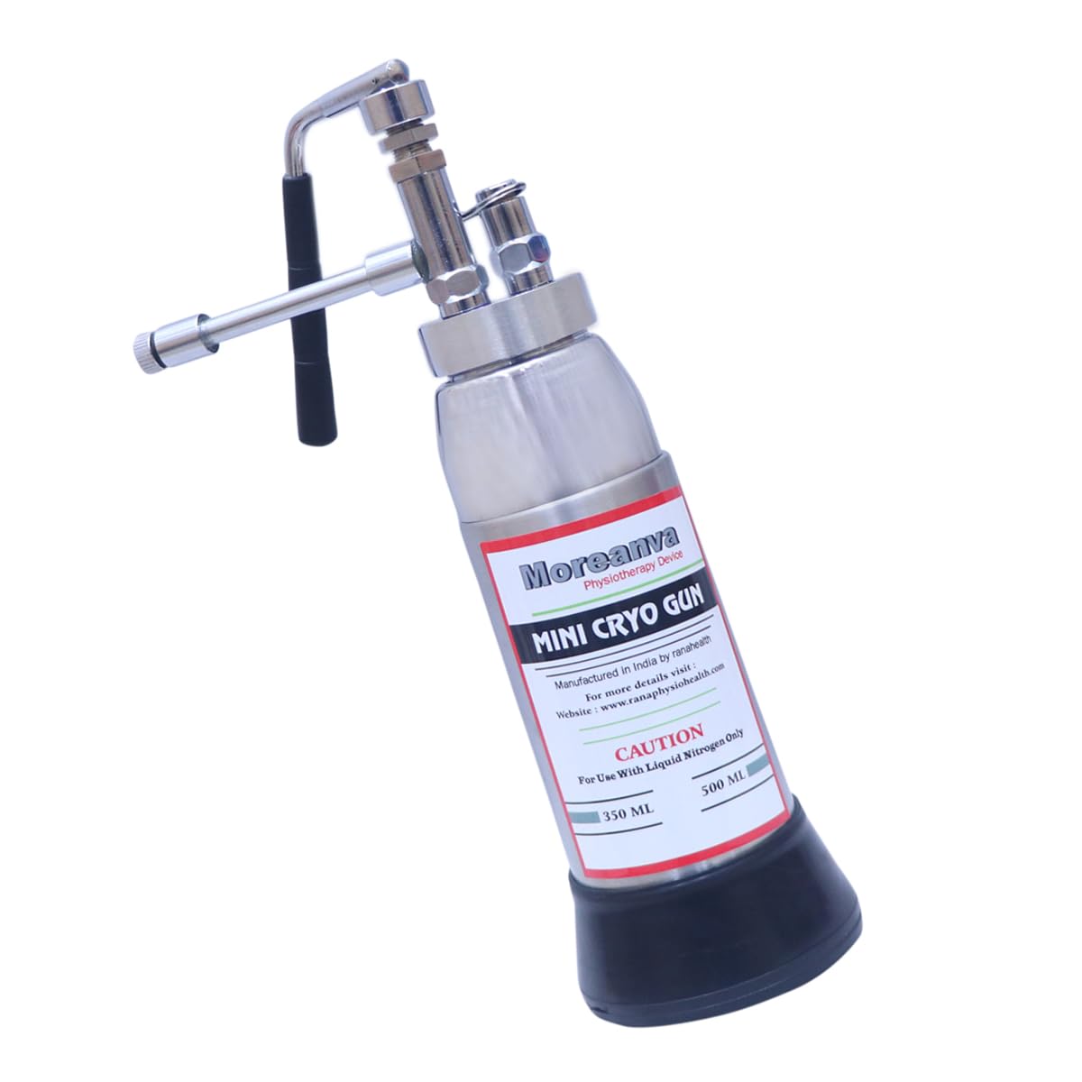 Mini Cryo Can Liquid Nitrogen Sprayer Dermatology Equipment with Free Spray Heads Cryo Can 350 ml Empty Only