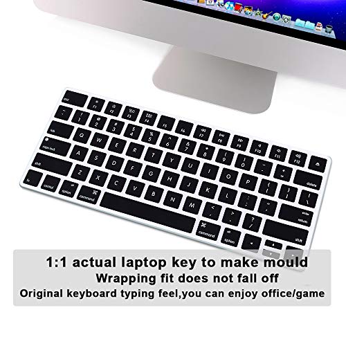 Coque en silicone noir pour iMac Magic Keyboard version US