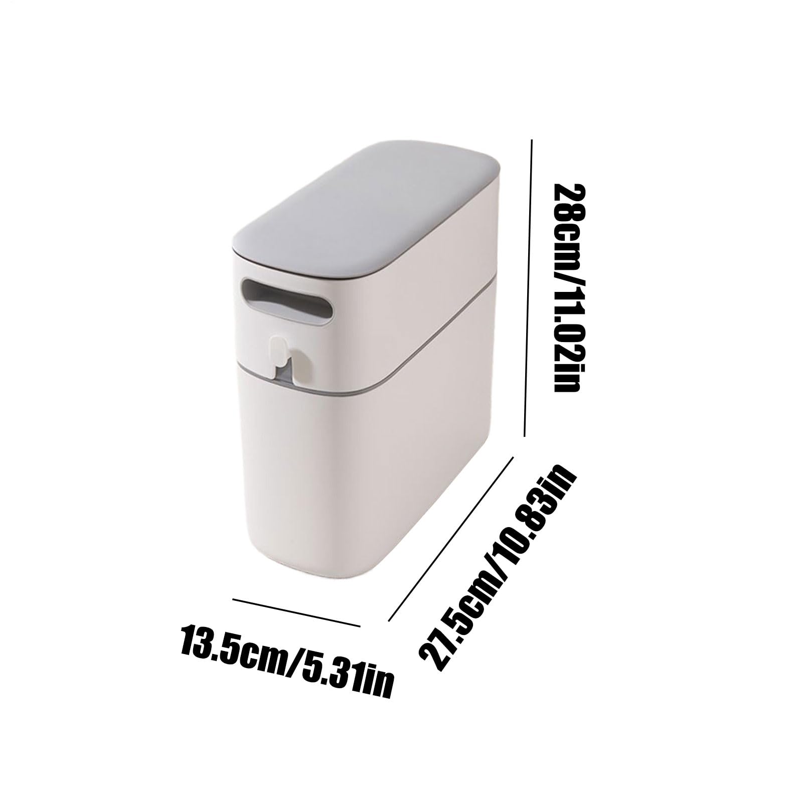 Generisch Pattumiera sottile e , inodore, per cucina, camera da , armadio