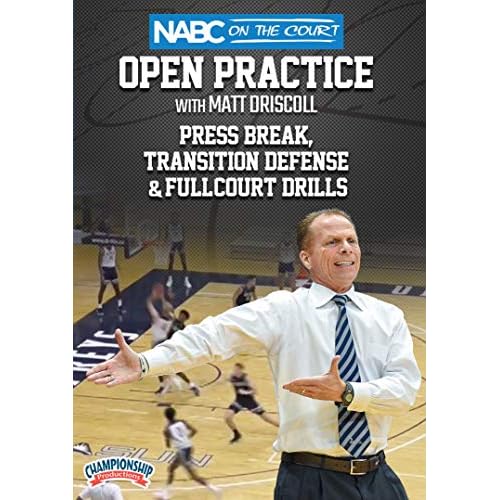 NABC On the Court Open Practice with Matt Driscoll: Press Break, Transition Defense & Full-Court Drills