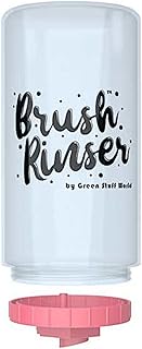 Green Stuff World Brush Rinser Bottle Upgrade 500ML 16.9 fl oz 11885 Pink - 11884 Green GSWD (Pink 11885)