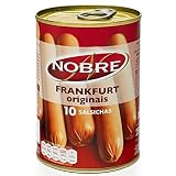 Nobre - Saucisses 350G Net/200G Net Egouté