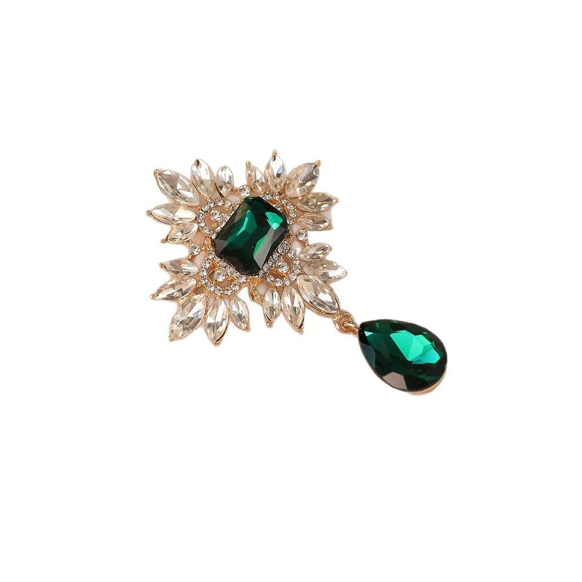 carl vinson Women's Petal Tassel Brooch Pin Outwear Lapel Corsage Clothing Accessory-picture-19