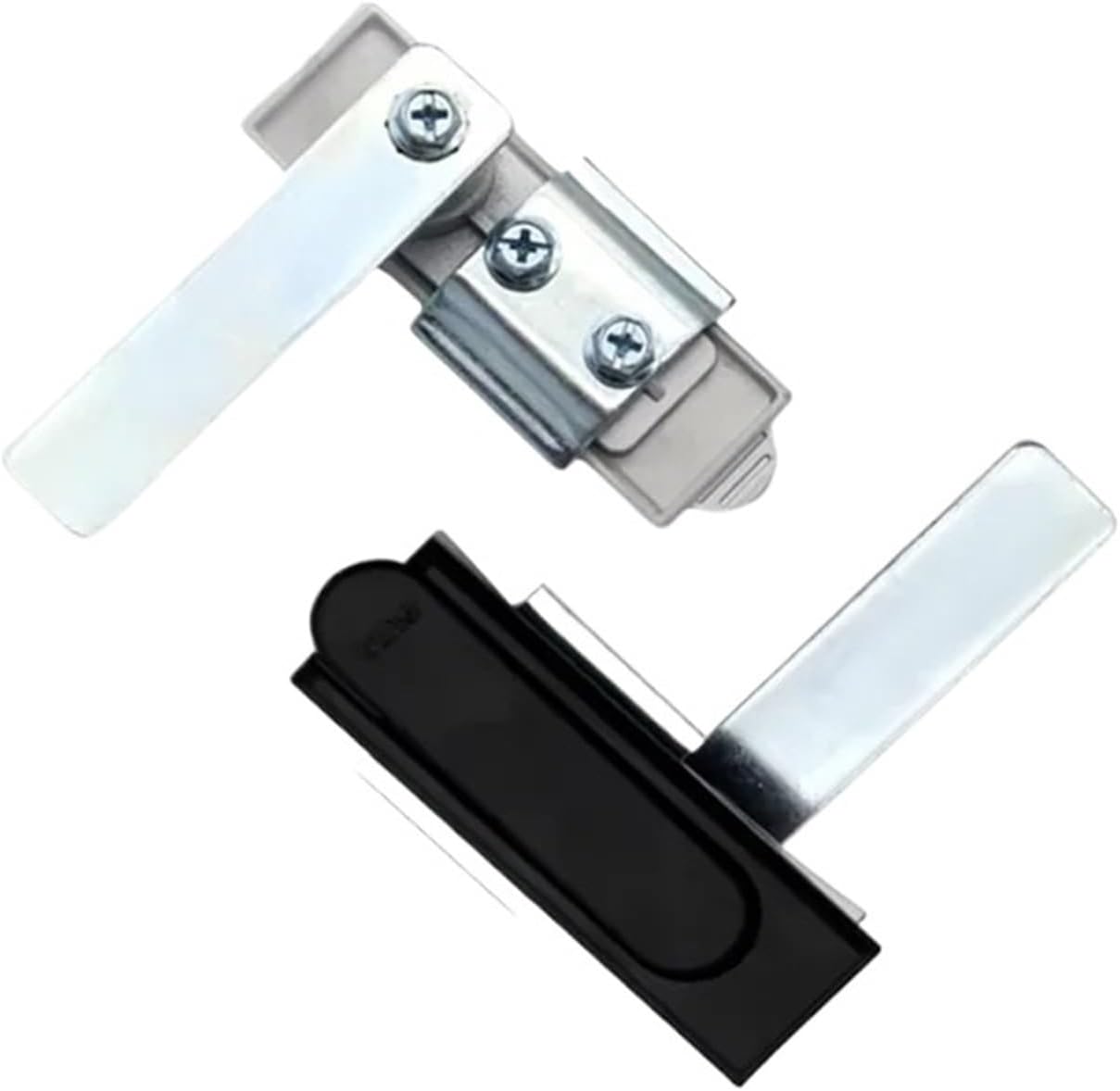 Zinc Alloy Flat Lock Door is Suitable for Industrial Machinery and Equipment 1Pcs(Large Size-Matte)