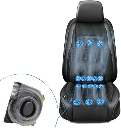 Amazon Vigourous シートクーラー クールシート クッション シートカバー 汎用 普通車 軽自動車用 トラック 蒸れない ジガーライタの接口 運転席 助手席 レザー 合成皮革 カー用品 カーシート 超通気性 熱発散 メッシュ素材 ずれにくい シート保護 12v 24v 車用 送風 3 Amazon Vigourous シートクーラー クールシート クッション シートカバー 汎用 普通車 軽自動車用 トラック 蒸れない ジガーライタの接口 運転席 助手席 レザー 合成皮革 カー用品 カーシート 超通気性 熱発散 メッシュ素材 ずれにくい シート保護 12v 24v 車用 送風 3