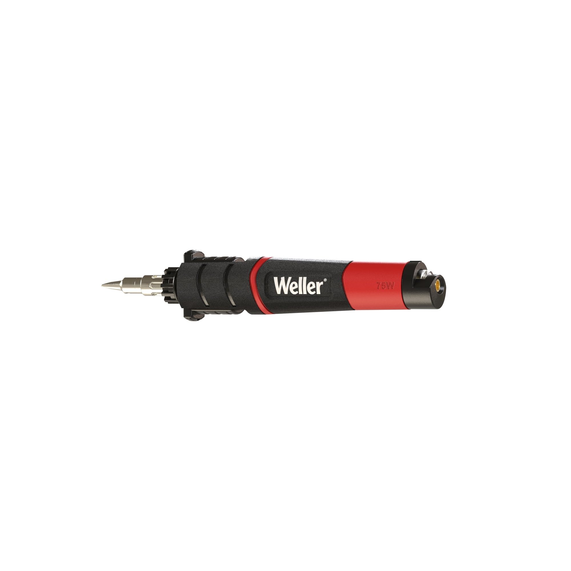 Weller WLBU75 Cautín Inalámbrico 25-75 W De Funcionamiento con Gas Butano para Aplicaciones De Aire Caliente/Soplete (Recarga No Incluida)